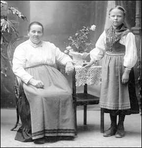 Mor Anna med dottern Anna