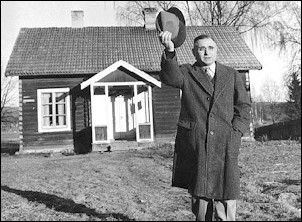 Eric hemma i Limbäck (Våmhus) 1952 - Eric home on Limbäck (Våmhus) year 1952.
