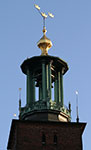 Tornspiran på Stockholms Stadshus.